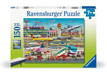 Ravensburger - Airport Central Puzzle 100 Pieces