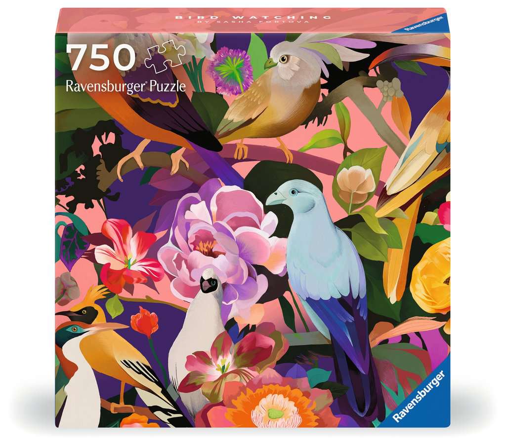 Ravensburger - Art&Soul Bird Watching 750 Piece Jigsaw