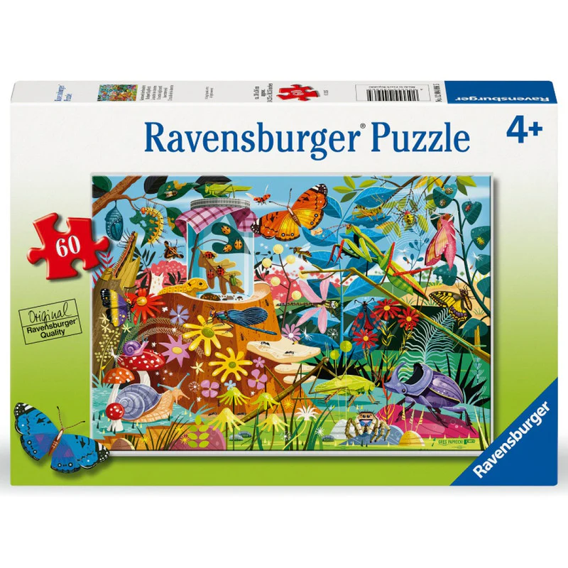 Ravensburger - Backyard Bug World 60 Piece Jigsaw