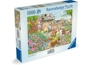 Ravensburger - Beach Garden Cafe Puzzle 1000 Pieces - Image 3