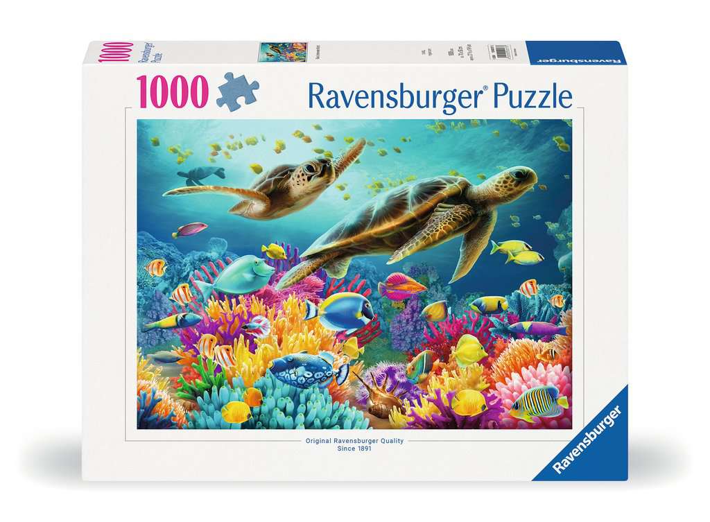 Ravensburger - Blue Underwater World - 1000 Piece Jigsaw