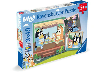 Ravensburger - Bluey's Adventures! Puzzle 3x49 Pieces - Image 6