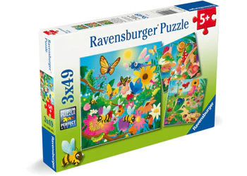 Ravensburger - Bugs Bugs Bugs Puzzle 3x49 Pieces - Image 3