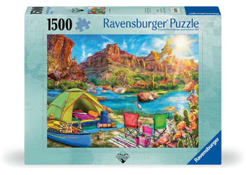 Ravensburger - Canyon Camping Puzzle 1500 Pieces
