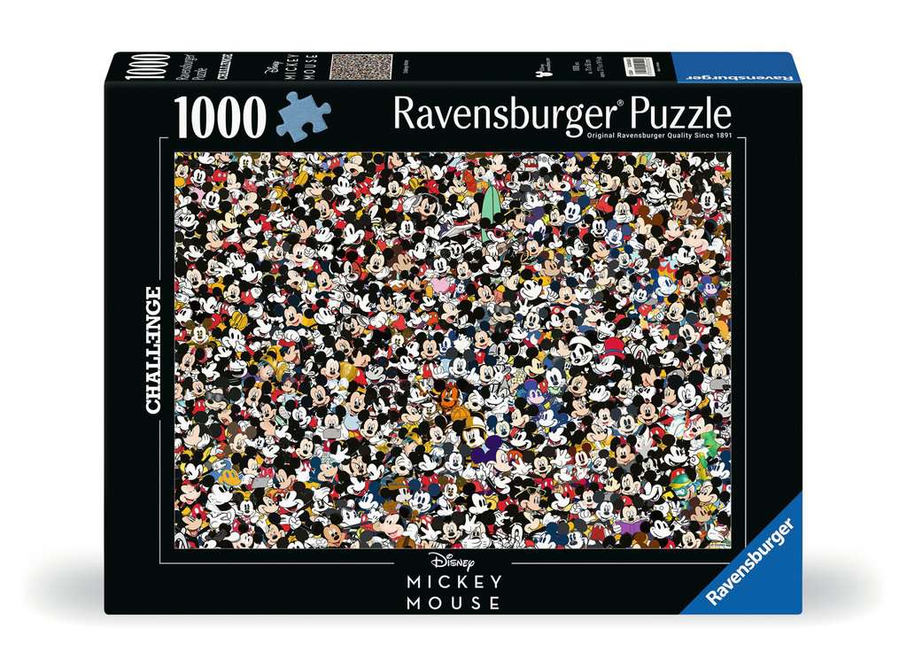 Ravensburger Challenge Mickey 1000 Piece Jigsaw - New Version