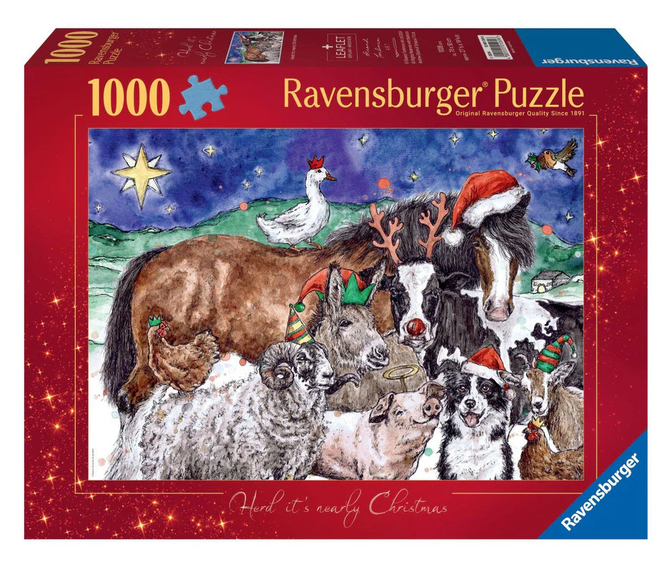 Ravensburger - Christmas Farm 1000 Piece Jigsaw