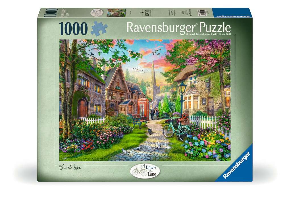 Ravensburger - Church Lane - 1000 Piece Jigsaw