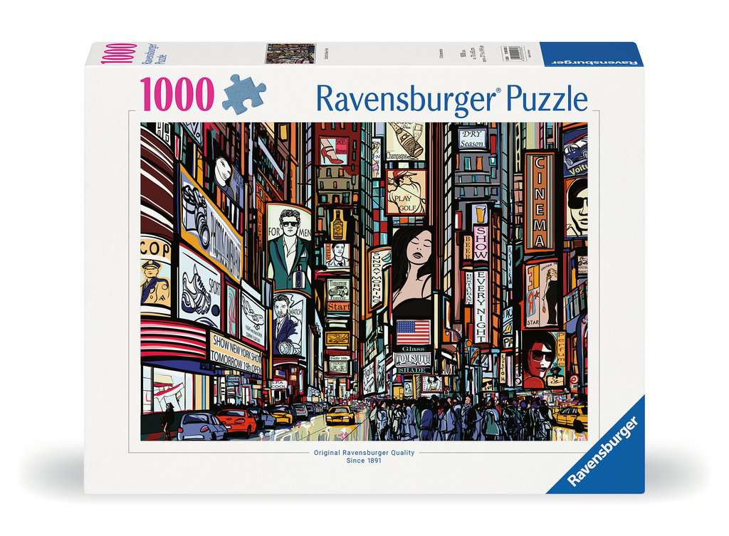 Ravensburger - Colorful New York 1000 Piece Jigsaw - New Version