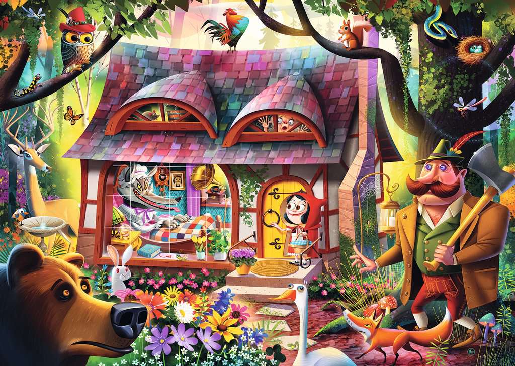 Ravensburger - Come in Red Riding Puzzle 1000p - Image 2