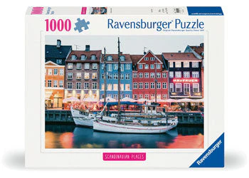 Ravensburger - Copenhagen Denmark Puzzle 1000 Pieces