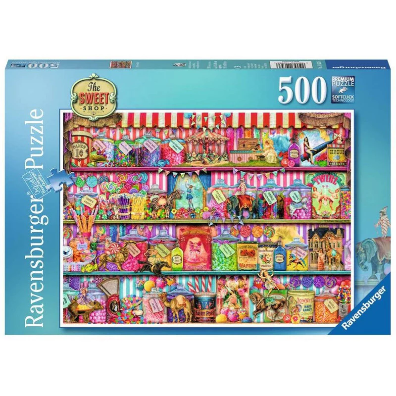 Ravensburger - The Sweet Shop Aimee Stewart Puzzle 500 Piece Jigsaw
