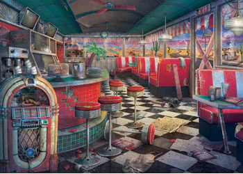 Ravensburger - Decaying Diner 1000 Pieces - Image 2