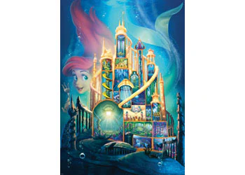 Ravensburger - Disney Castle Ariel Puzzle 1000 Pieces