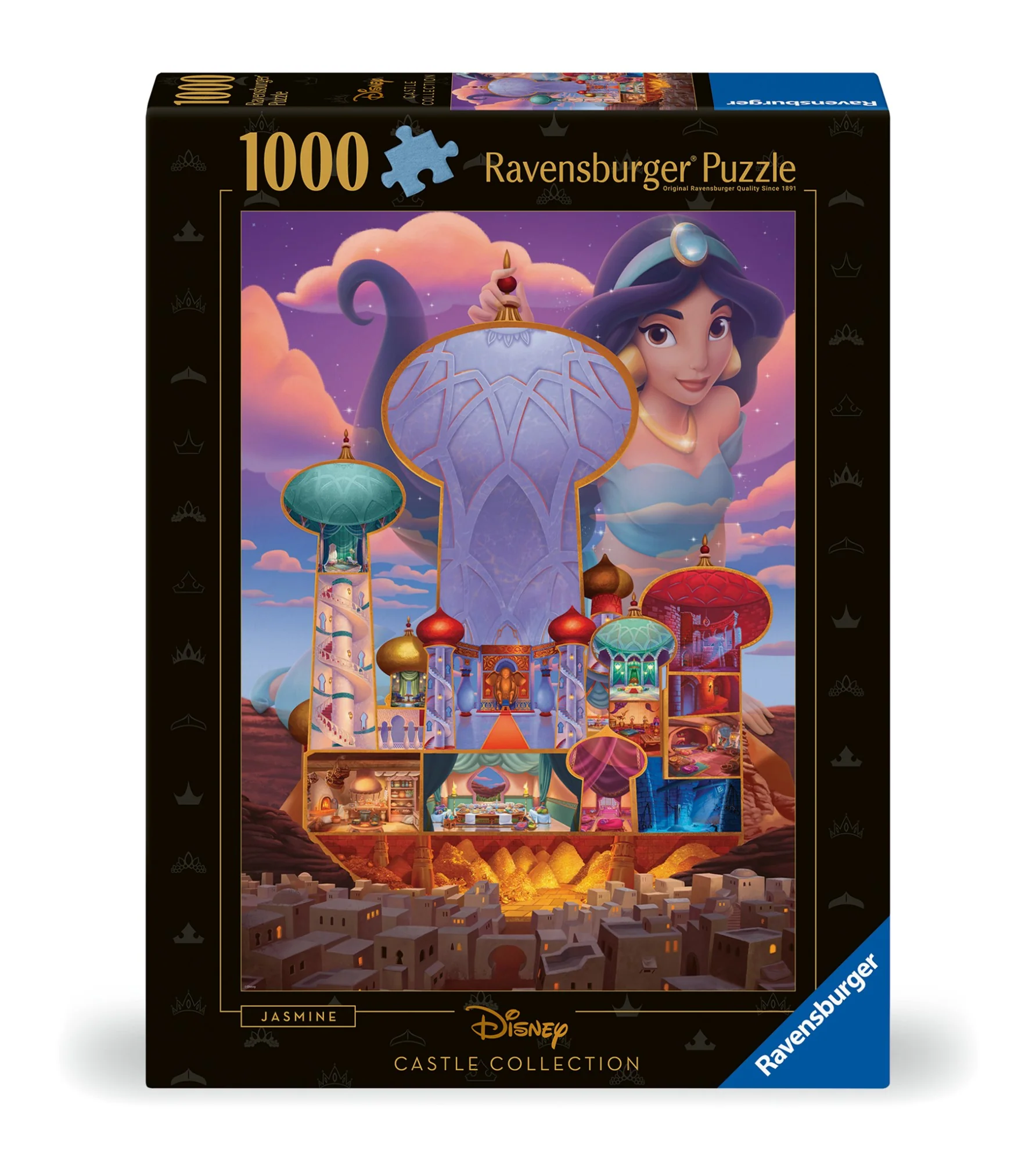 Ravensburger - Disney Castle - Jasmin 1000 Piece Puzzle