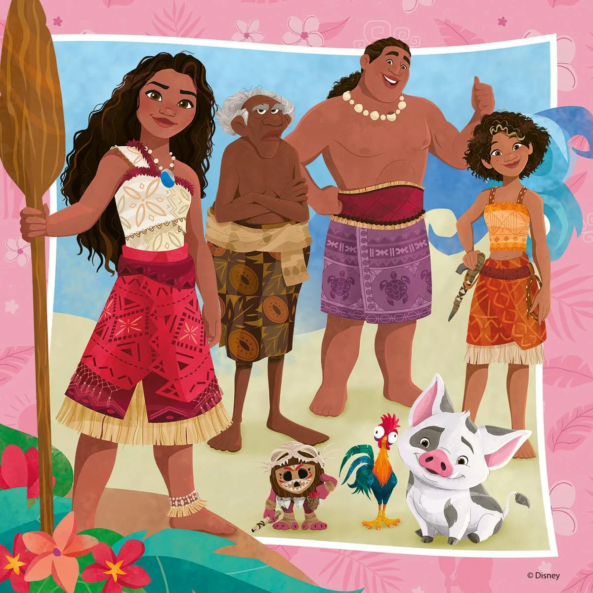 Ravensburger - Disney Moana 3x49 Piece Jigsaw - Image 3