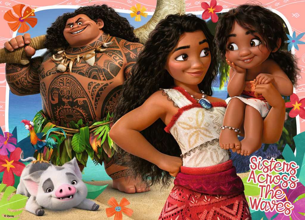 Ravensburger - Disney Moana Bumper Pack 4x100 Piece Jigsaw - Image 2