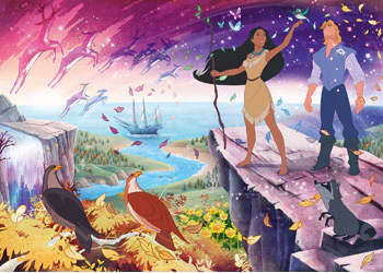 Ravensburger - Disney Moments 1993 Pocahontas Puzzle 1000 Pieces - Image 2