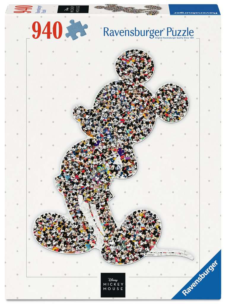 Ravensburger Disney Shaped Mickey 945 Piece Jigsaw - New Version