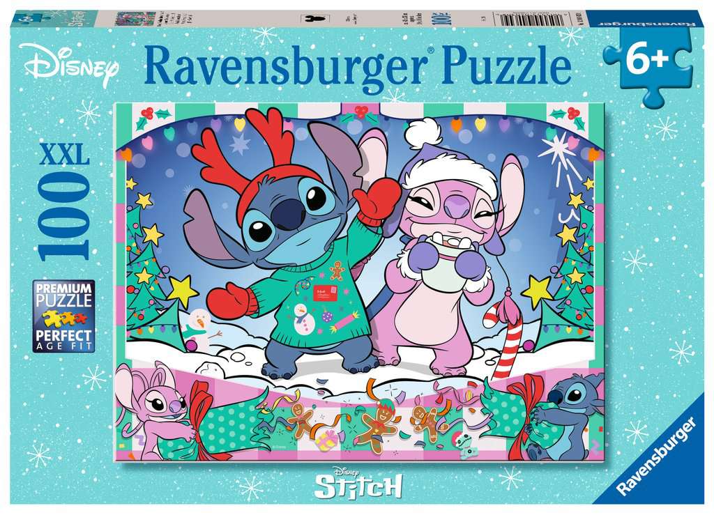 Ravensburger - Disney Stitch Christmas 100 Piece Jigsaw