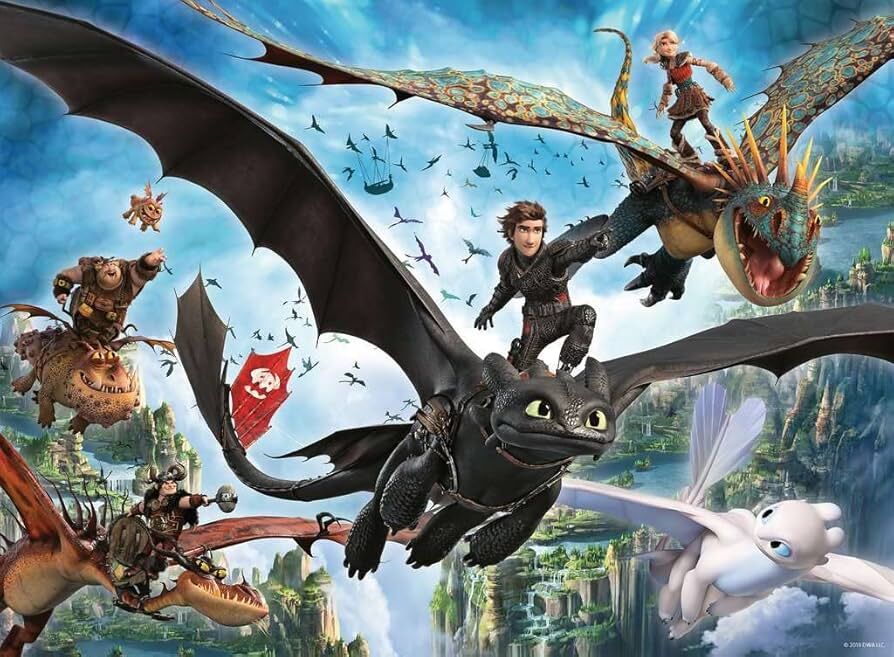Ravensburger - Dragons and Heroes 150 Piece Puzzle - Image 2