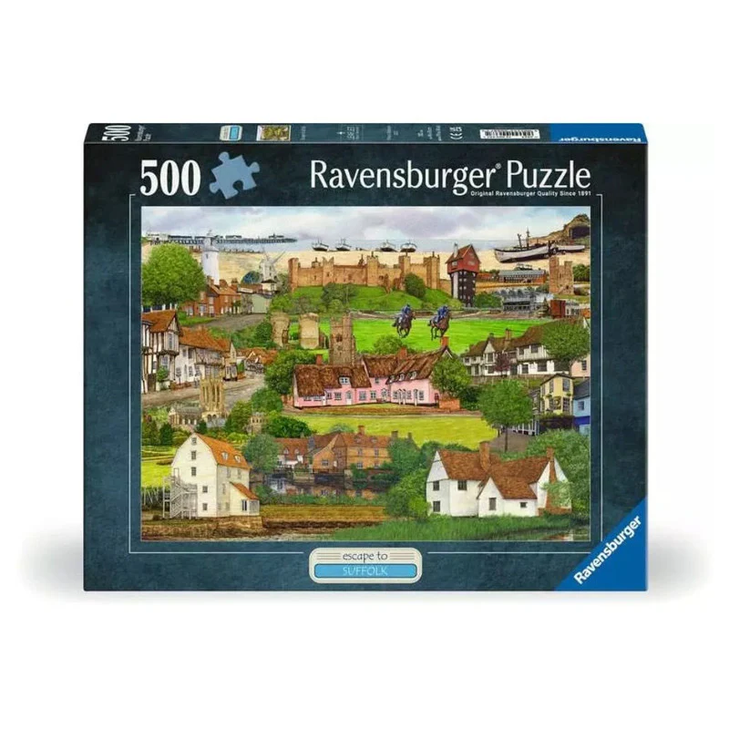Ravensburger - Escape To Suffolk Puzzle 500 Piece Jigsaw