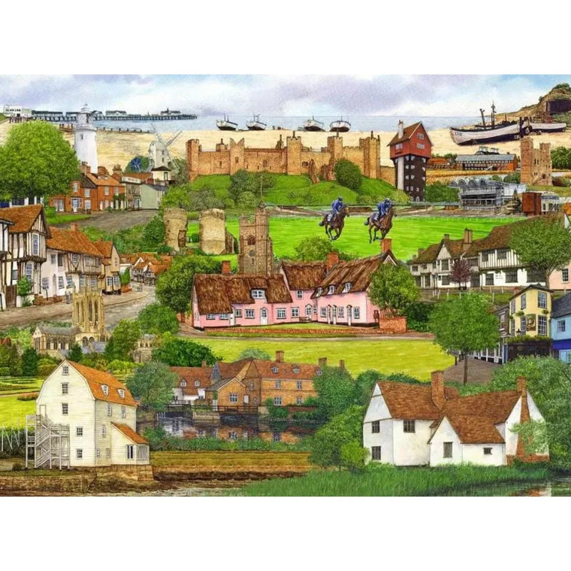 Ravensburger - Escape To Suffolk Puzzle 500 Piece Jigsaw - Image 2