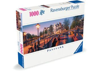 Ravensburger - Evening in Amsterdam Puzzle 1000 Pieces - Image 3
