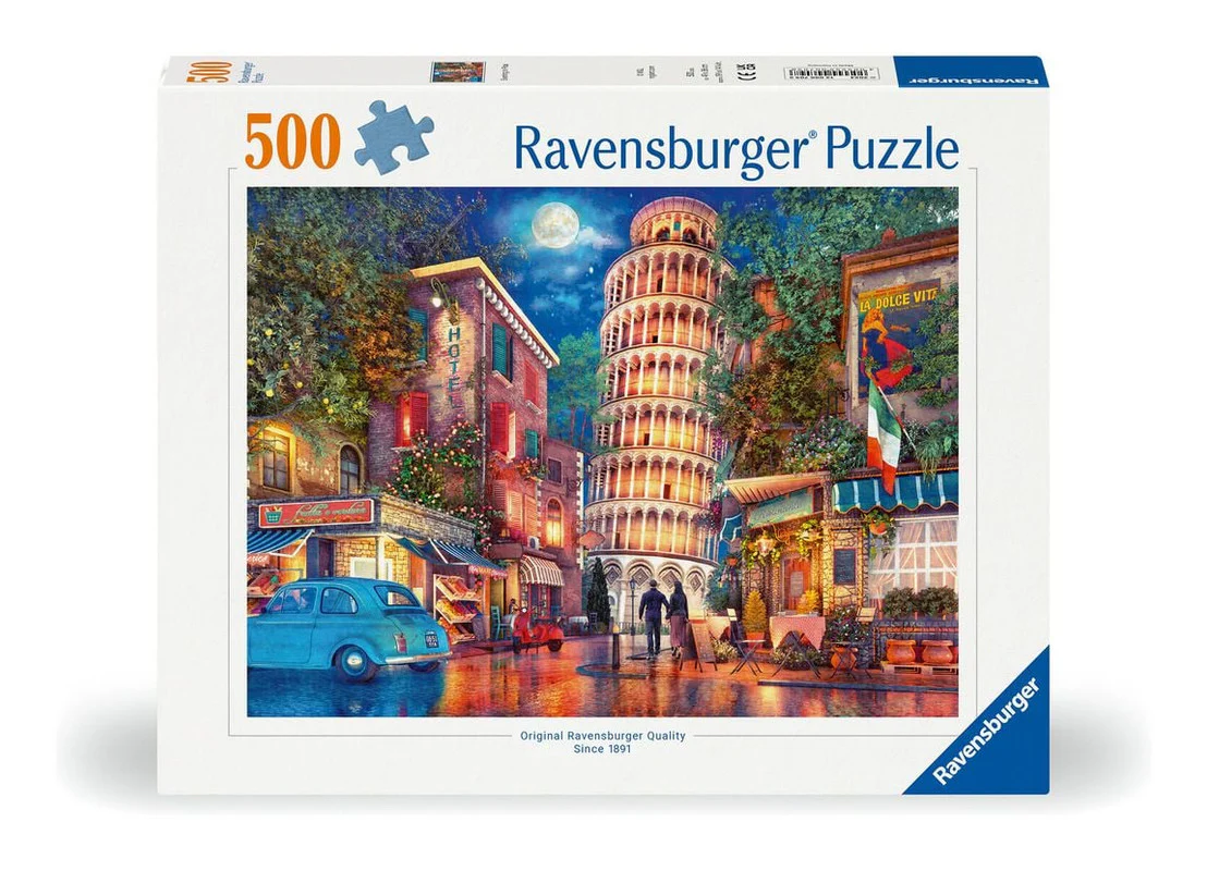 Ravensburger - Evening in Pisa 500 Piece Jigsaw