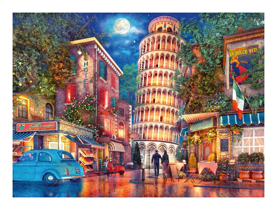 Ravensburger - Evening in Pisa 500 Piece Jigsaw - Image 3