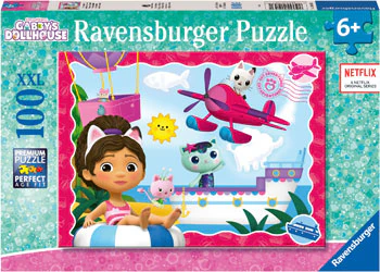 Ravensburger - Gabby's Dollhouse Cat Adventures! 100 Pieces