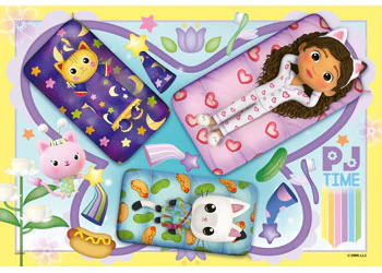 Ravensburger - Gabby's Dollhouse Magical Sleepover Puzzle 2x12 Pieces - Image 7