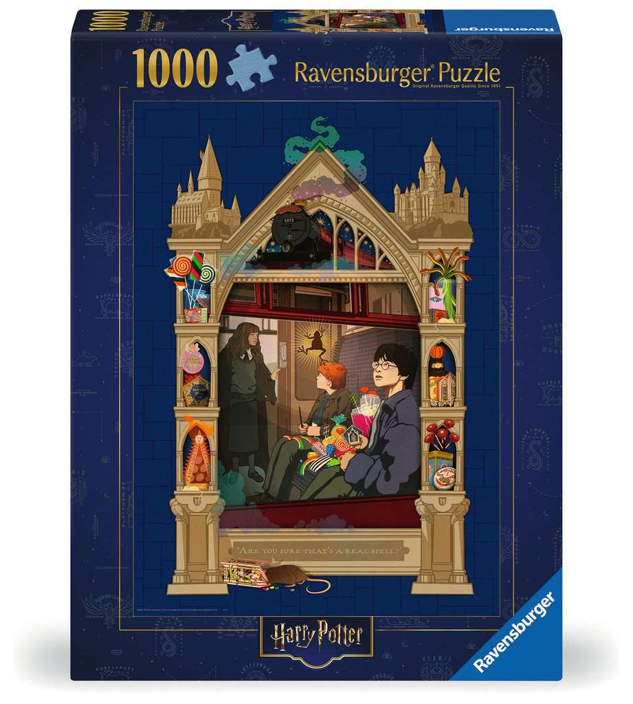 Ravensburger - Harry Potter on the way to Hogwarts - 1000 Piece Jigsaw