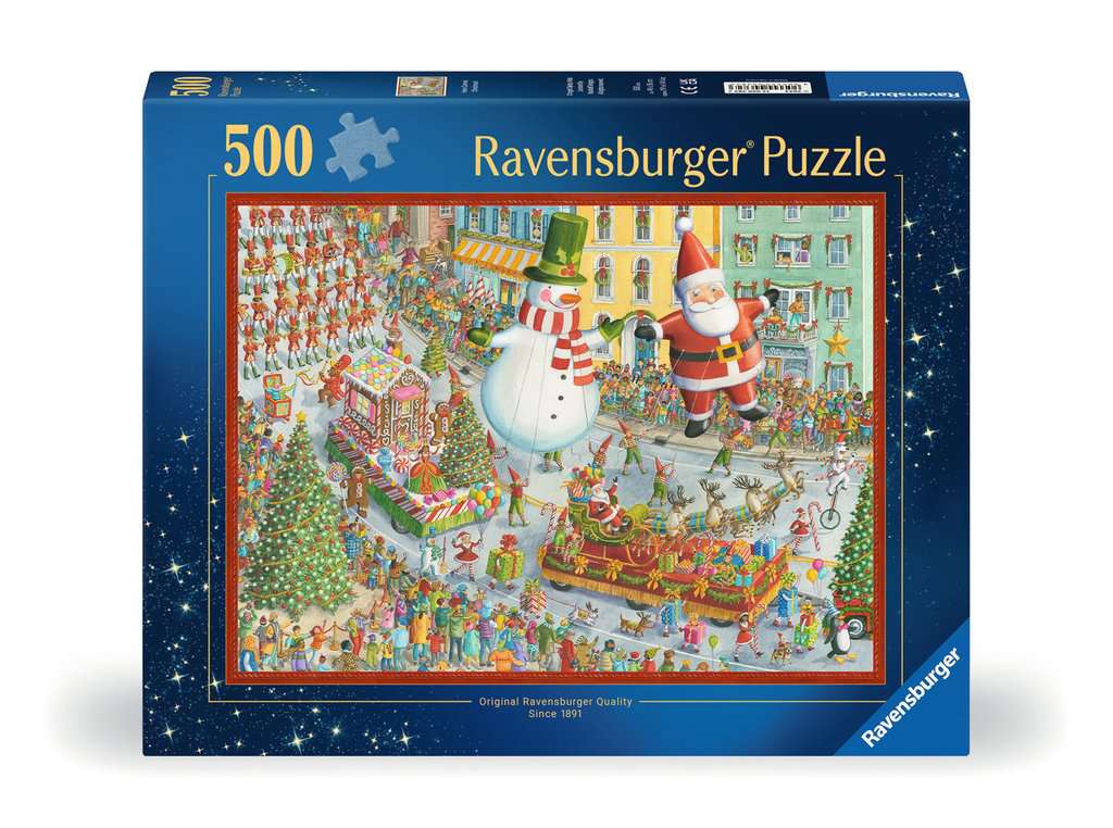 Ravensburger - Here Comes Christmas! Puzzle 500 Piece Jigsaw