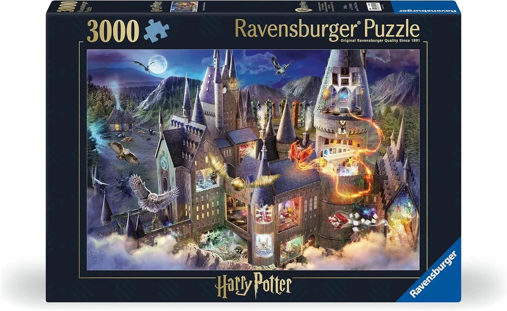 Ravensburger - Hogwarts Castle Cutaway Puzzle 3000 Piece Jigsaw