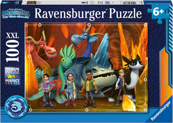 Ravensburger - How To Train Your Dragons Realms 100 Pieces