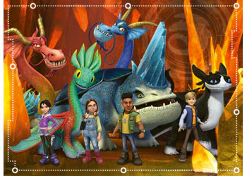 Ravensburger - How To Train Your Dragons Realms 100 Pieces - Image 2