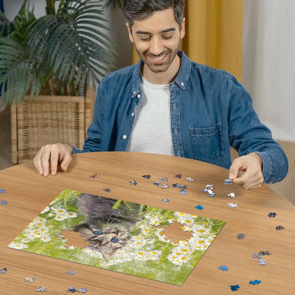 Ravensburger - Kitten in the Meadow - 500 Piece Jigsaw New Version - Image 3