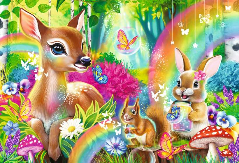 Ravensburger - Loving Forest Friends 2x24 Piece Jigsaw - Image 3