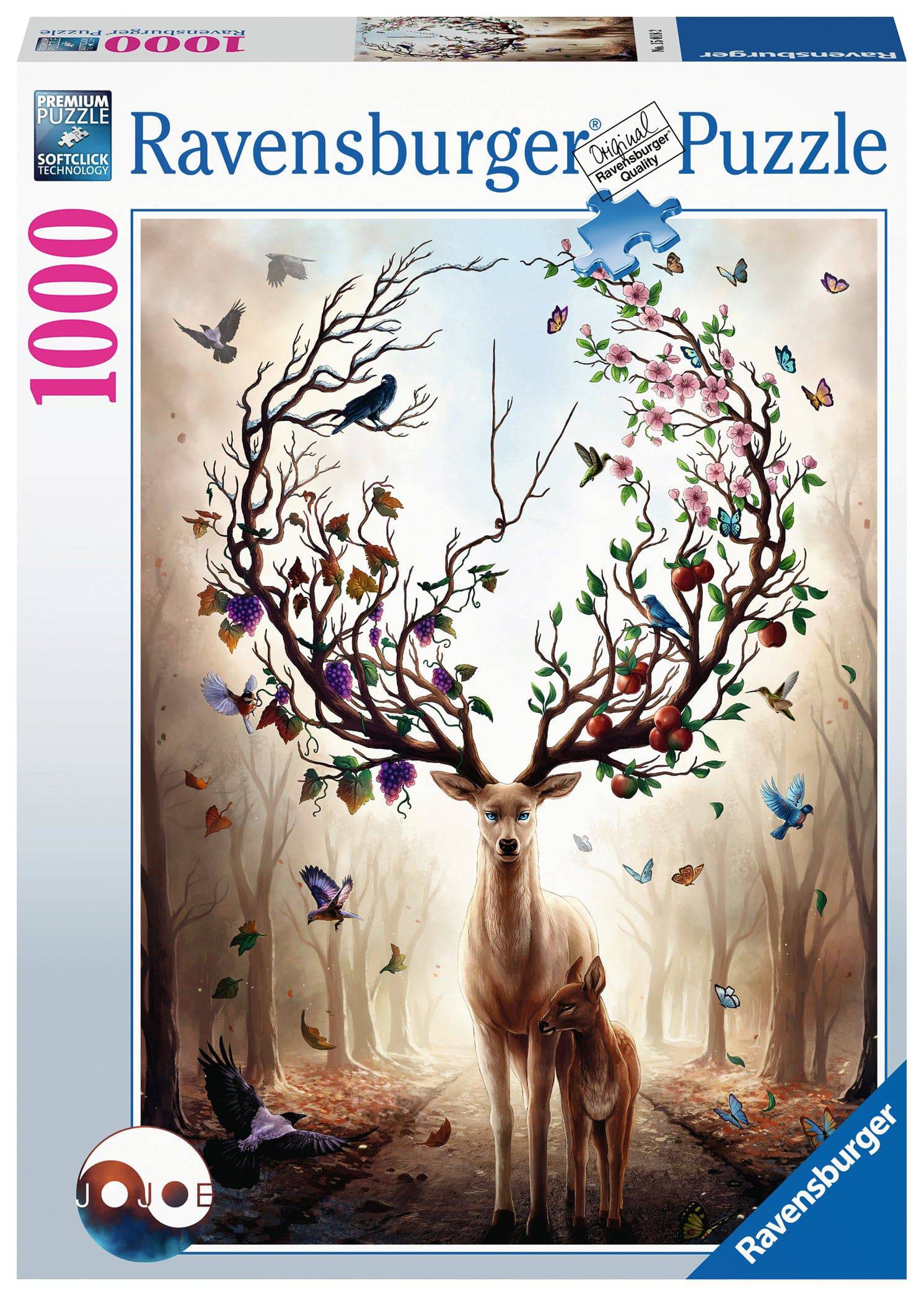 Ravensburger - Magical Deer - 1000 Piece Jigsaw - New Version