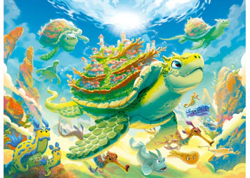 Ravensburger - Magical Underwater World Puzzle 200 Pieces - Image 2