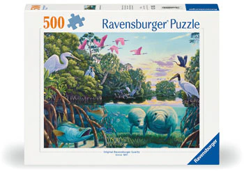 Ravensburger - Manatee Moments Puzzle 500 Pieces