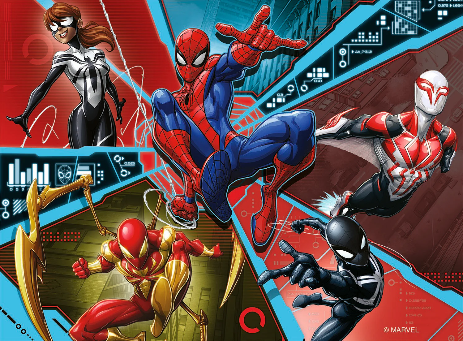 Ravensburger - Marvel Spider-Man Puzzle 12/16/20/24 Pieces - Image 4