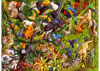 Ravensburger - Marvelous Menagerie Puzzle 200 Pieces - Image 2