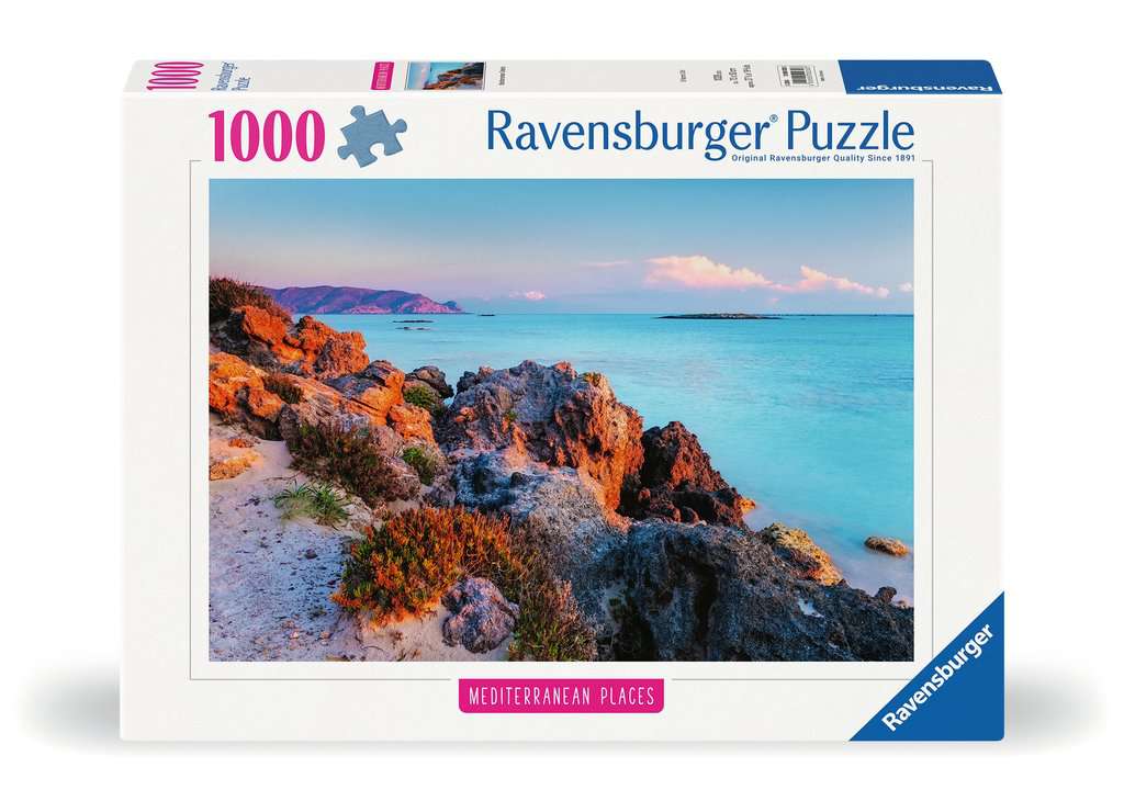 Ravensburger - Mediterranean Greece - 1000 Piece Jigsaw - New Version