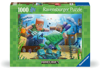Ravensburger - Minecraft Mosaic Puzzle 1000 Pieces
