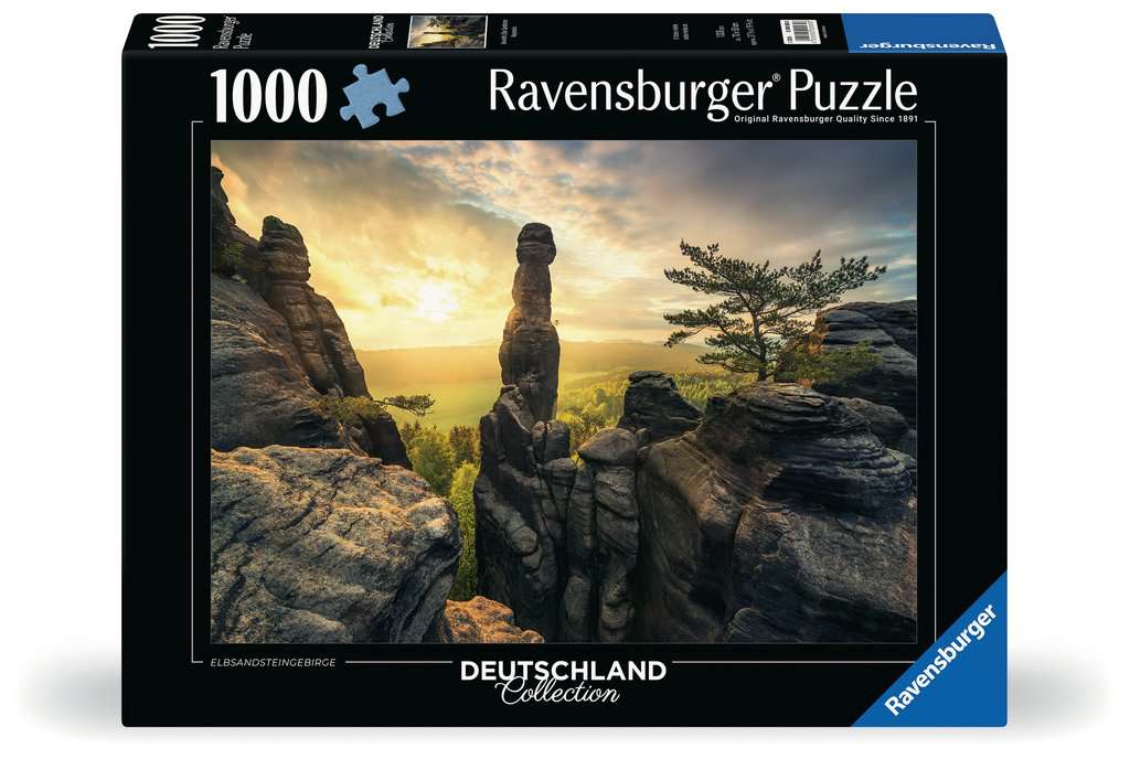 Ravensburger - Monolith Elbe Sandstone Mountains - 1000 Piece Jigsaw