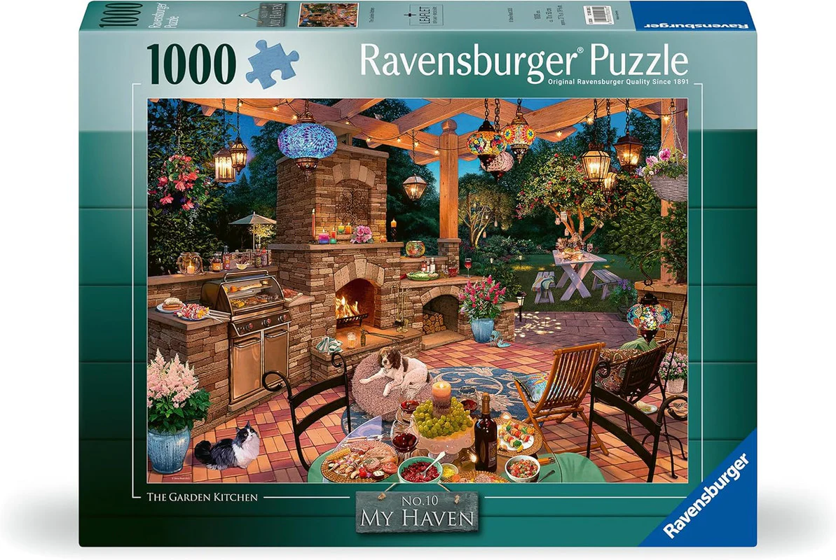 Ravensburger - My Haven No.10 The Garden Kitchen - 1000 Piece Jigsaw