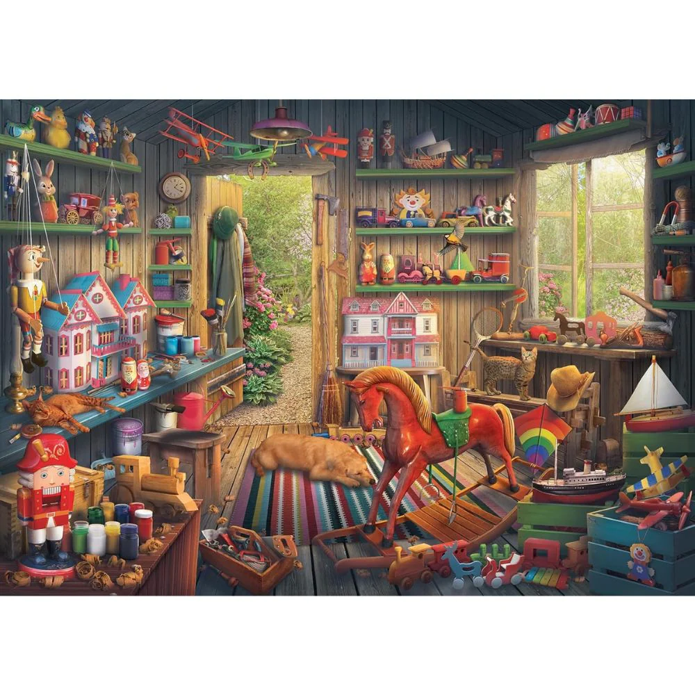 Ravensburger - Nostalgic Toys - 1000 Piece Puzzle - Image 2