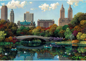 Ravensburger - NY Central Park Bow Bridge Puzzle 1000 Pieces - Image 2