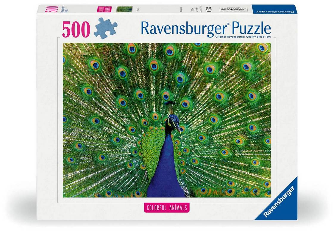 Ravensburger - Peacock 500 Piece Jigsaw
